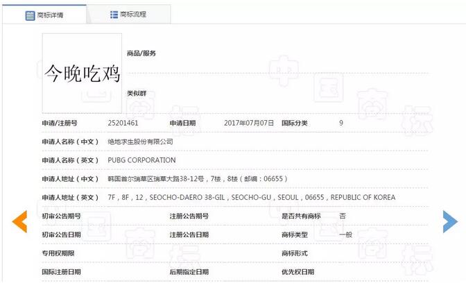 備受爭(zhēng)議的今晚吃雞”商標(biāo)竟然被駁回！