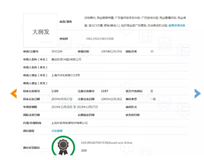 啥是商標(biāo)假授權(quán)？看了這枚大潤發(fā)商標(biāo)經(jīng)歷你就知道了！