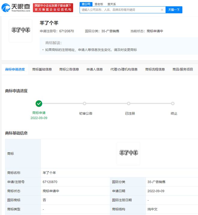 羊了個羊商小游戲爆火！多方搶注羊了個羊商標