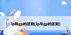 lp和gp的區別(lp與gp的區別)